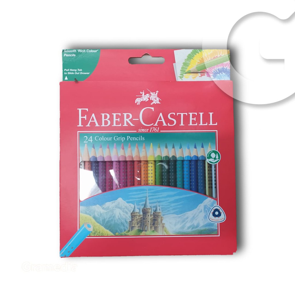 

Gramedia Gorontalo - Faber Castell Colour Grip Pencils 24L 116253