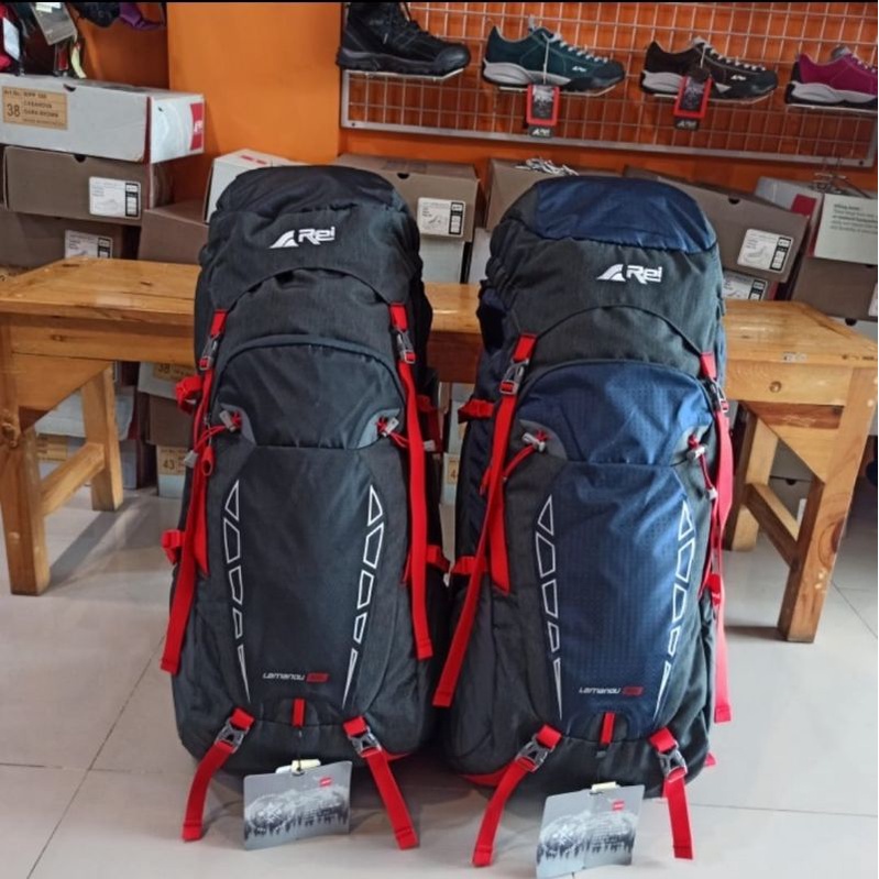 terlaris Tas gunung Rei 80L / Carrier Arei Lamandu 80L / Tas Ransel Rei