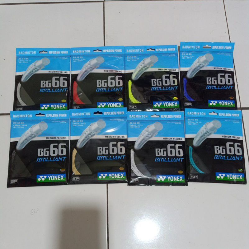 senar raket yonex BG 66 Briliant original