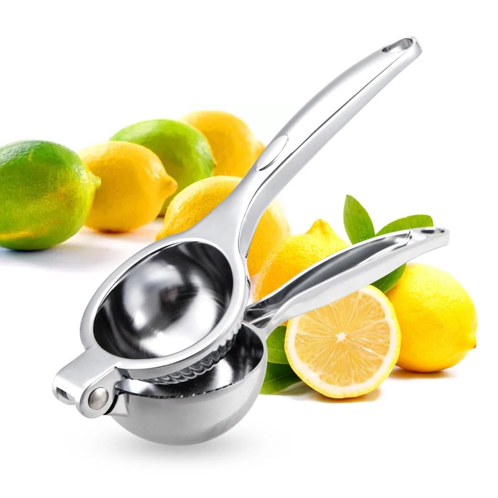 Alat Perasan Lemon  - Lemon Squeezer Stainless Steel - Pemeras Lemon Jeruk Nipis