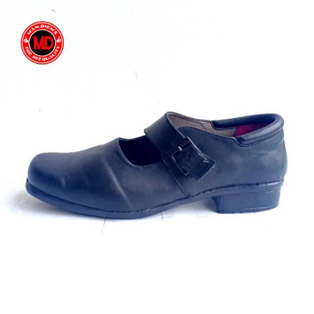 MANDIENS - SJ109 Sepatu Paskibra Cewek Kulit Sapi Asli