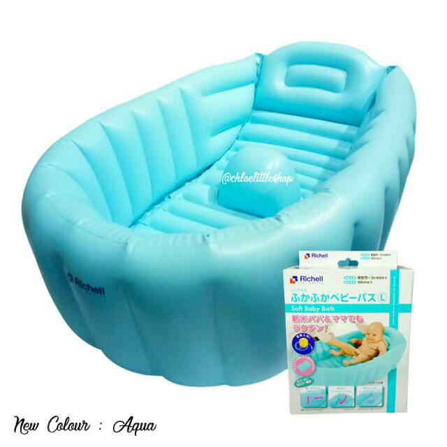 Richell Soft Baby Bath L