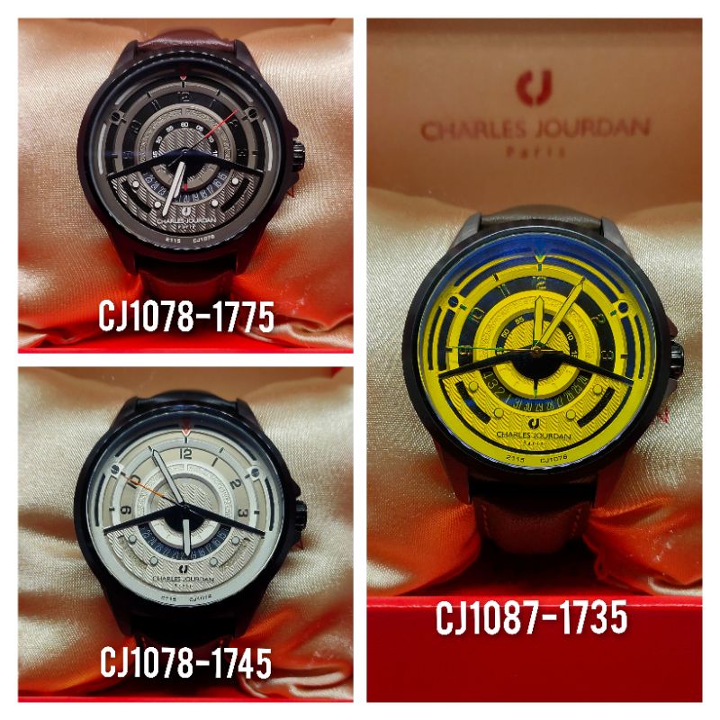 Jam Tangan Pria CHARLES JOURDAN PARIS ORIGINAL