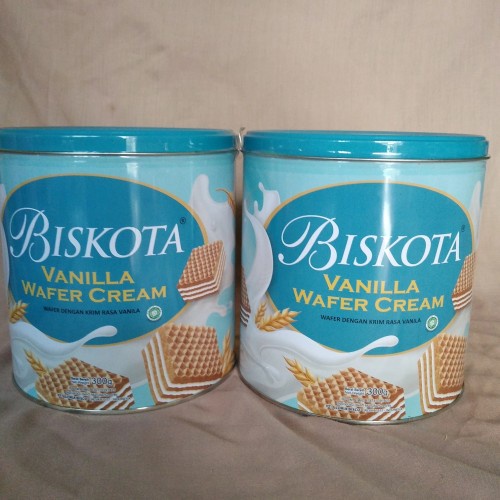 

BISKOTA WAFER CREAM 300GR/BISKUIT/WAFER