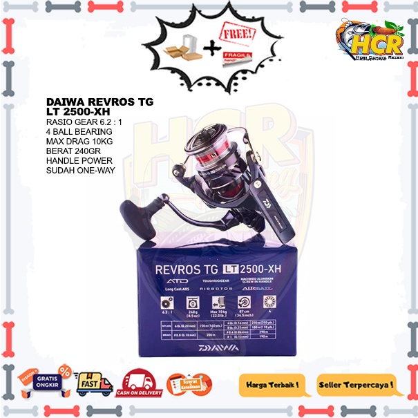 Daiwa Revros TG LT 2500-XH