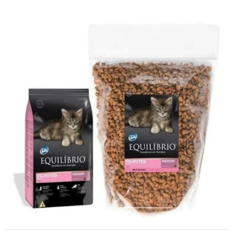 Makanan kucing Equilibrio kitten 500 gr