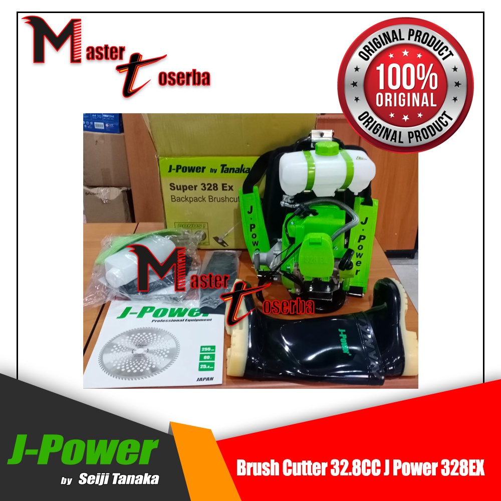 Mesin Potong Rumput Brush Cutter J-Power 328 EX Japan 32.8 CC by Tanaka