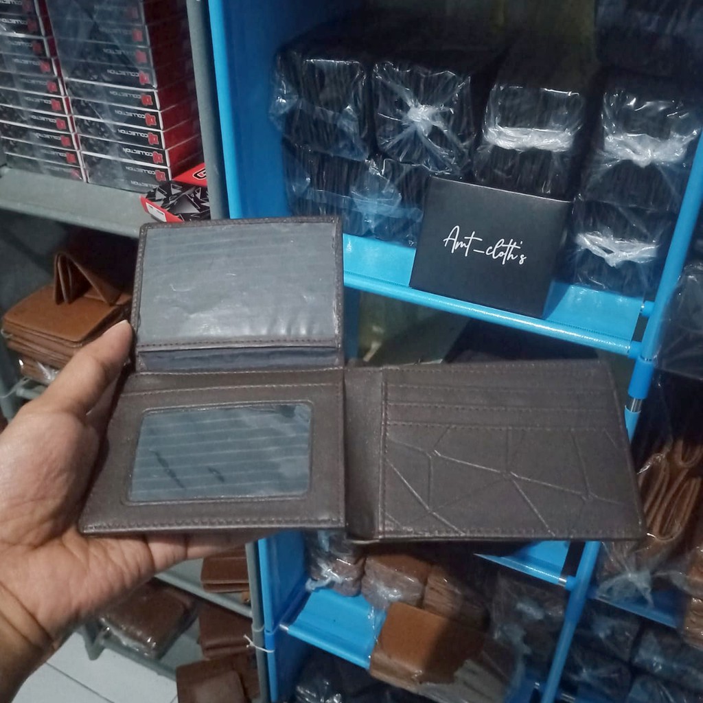 dompet distro cowok ori terbaru amt c'loths (real pic)