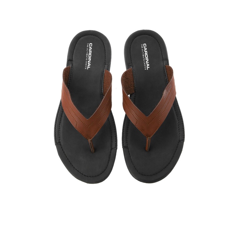 SANDAL JEPIT PRIA CARDINAL ORIGINAL CASUAL TERBARU COKLAT CA38