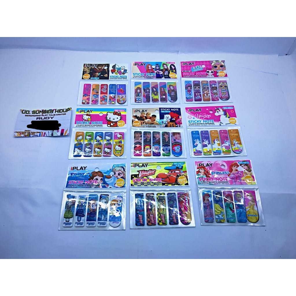

Sticky Note BTS FROZEN + dapat bonus Magnet