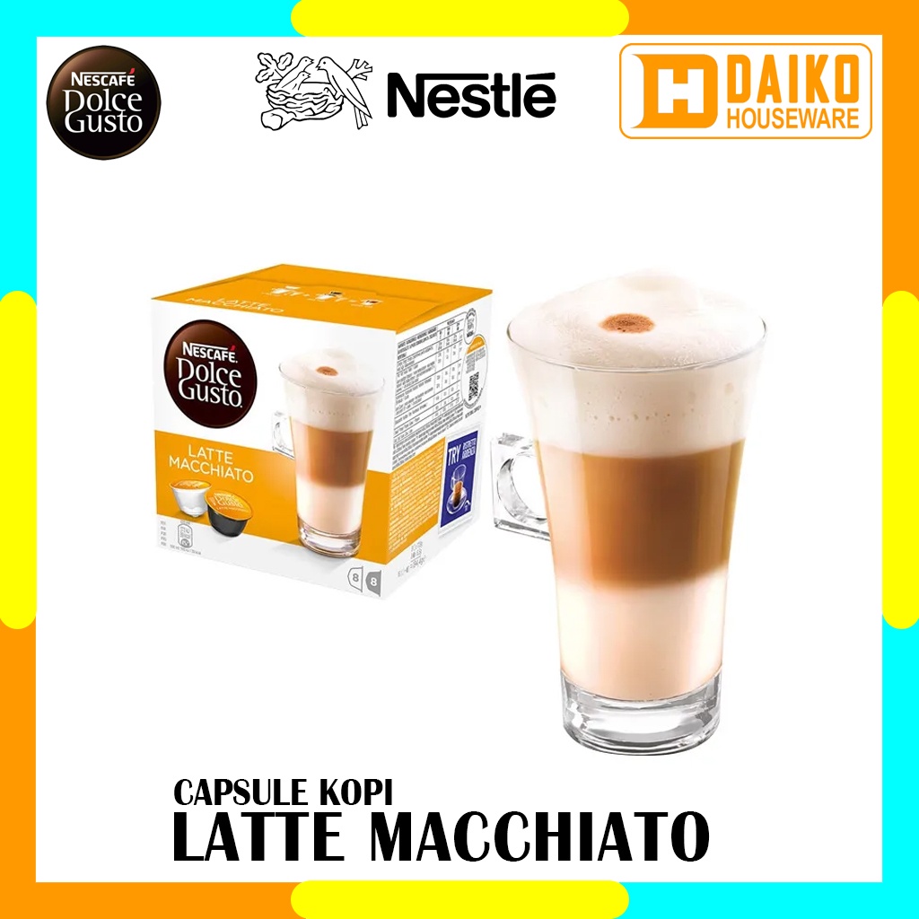 Capsule NDG Nescafe Dolce Gusto Latte Macchiato 1 Box Original Nestle