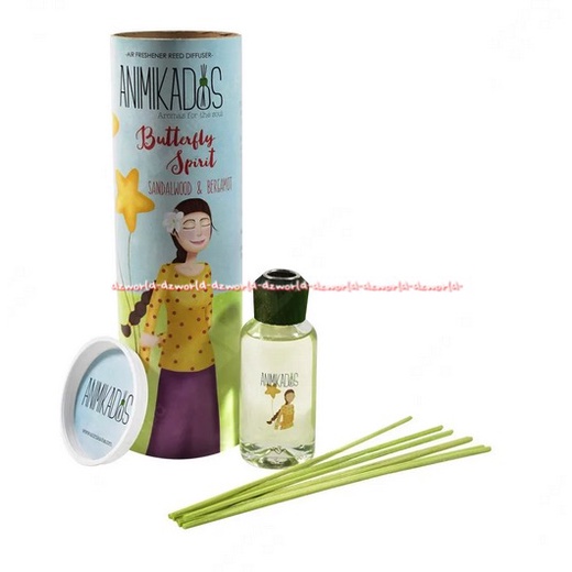 Animikados Reed Diffuser 100ml Pewangi Ruangan Model Stik Red Berries Cold Water Spring Jasmine Musk Flower Kemasan Unik Anni mikados Difuser Stick