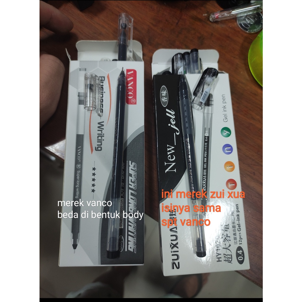 

ballpoint vanco vc 1030 lusinan super long writing setara zuixua