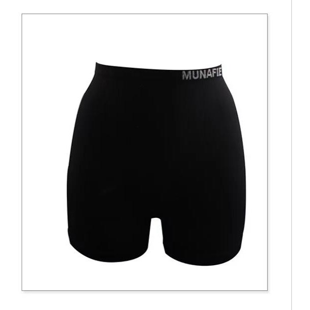 MurmerOfficial B013 Munafie High Waist Boxer Celana Korset Bentuk Petak Pengecil Perut Import