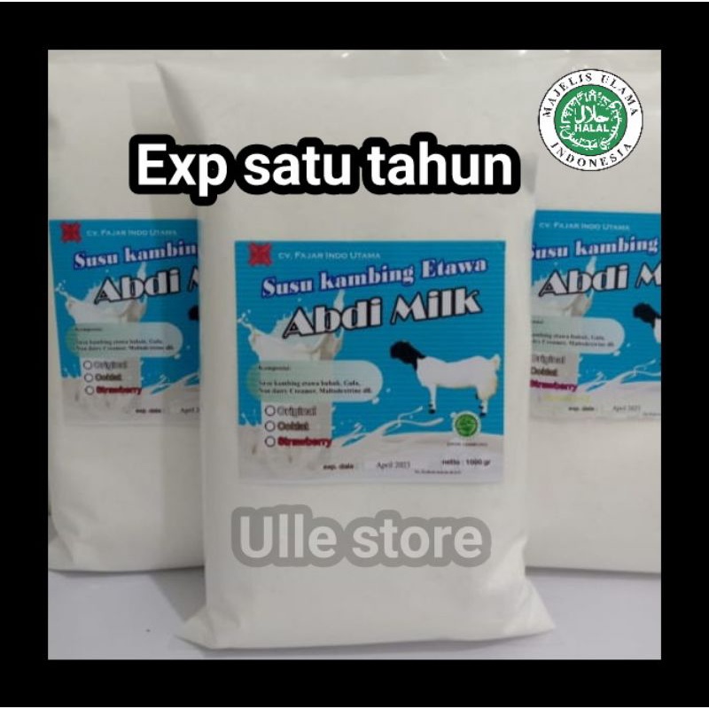 

Susu Kambing Ettawa Bubuk Kiloan Grade 2 - Original