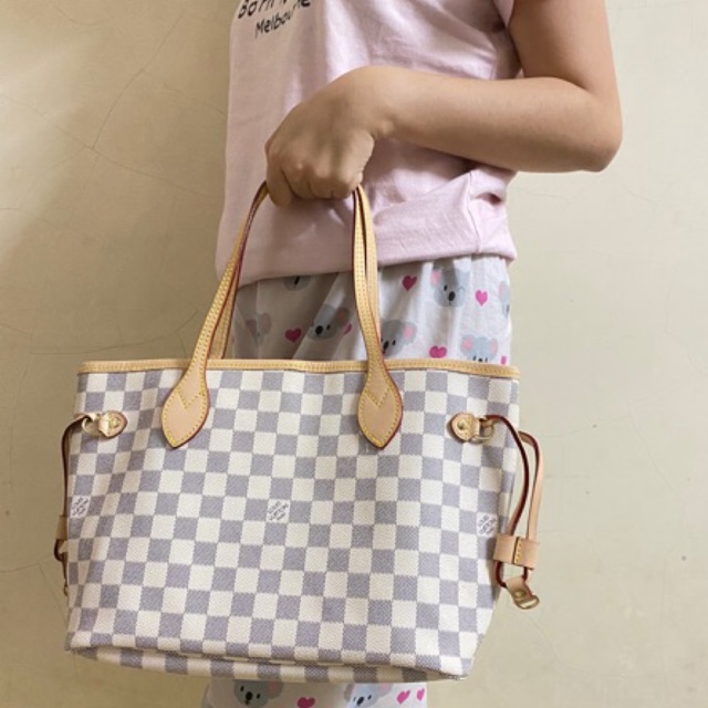 LV Neverfull Azur Small