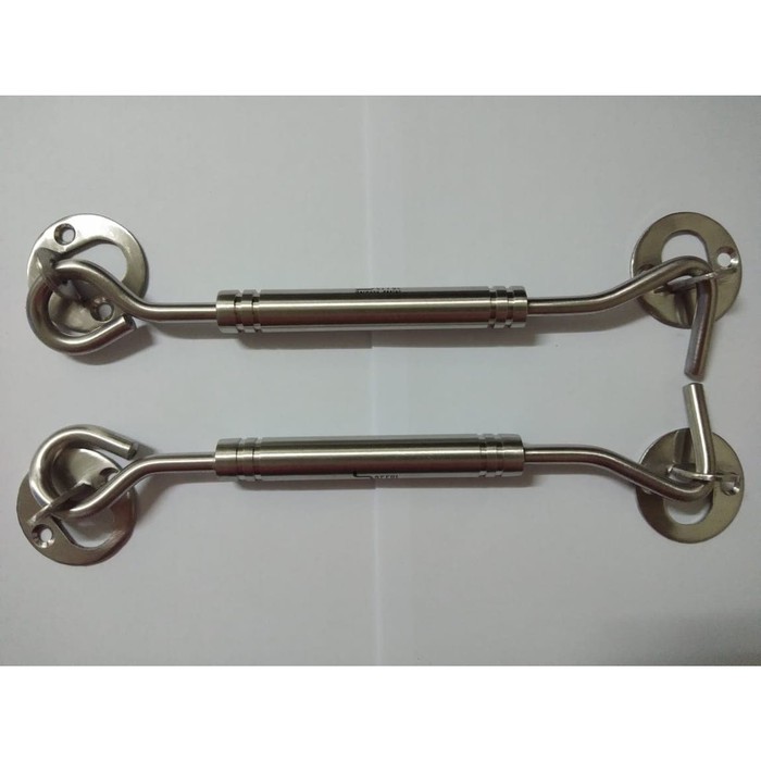 Hak Angin Stainles Stell SS / Window Hook mdl Ulir Bulat Berryl Perpsg