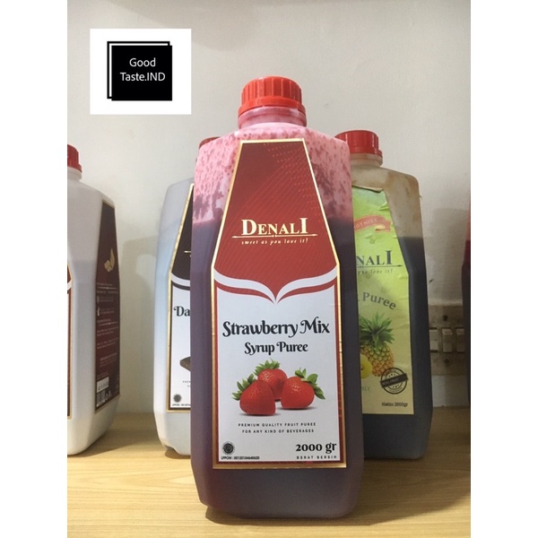 

Denali Puree Strawberry 2000gr