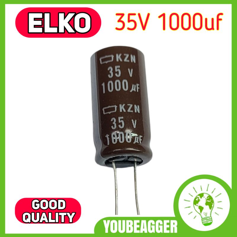 Elko 35v 1000uf kapasitor