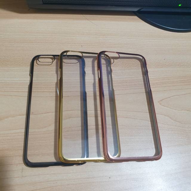 Iphone 6 Plus 6+ Case Fuze Clear Case List Chrome Premium