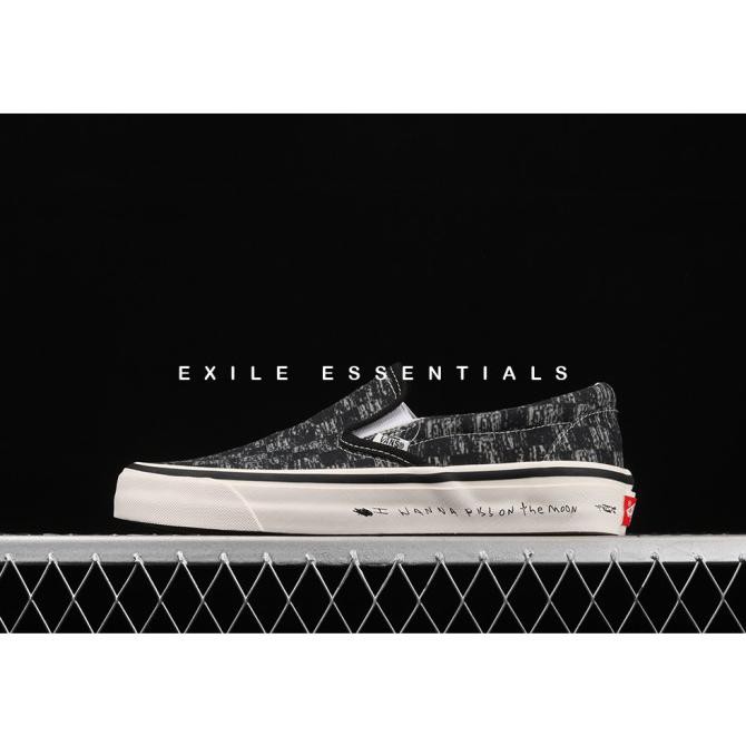 Vans X Jim Goldberg Classic Slip On Tv Static Low Pk God 1:1 Iramastore22