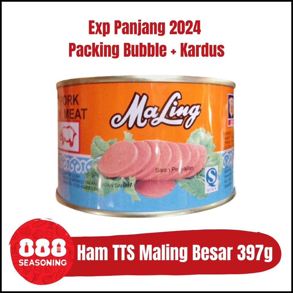 

Ham Tts/ Maling Tts Luncheon Pork Meat 397G