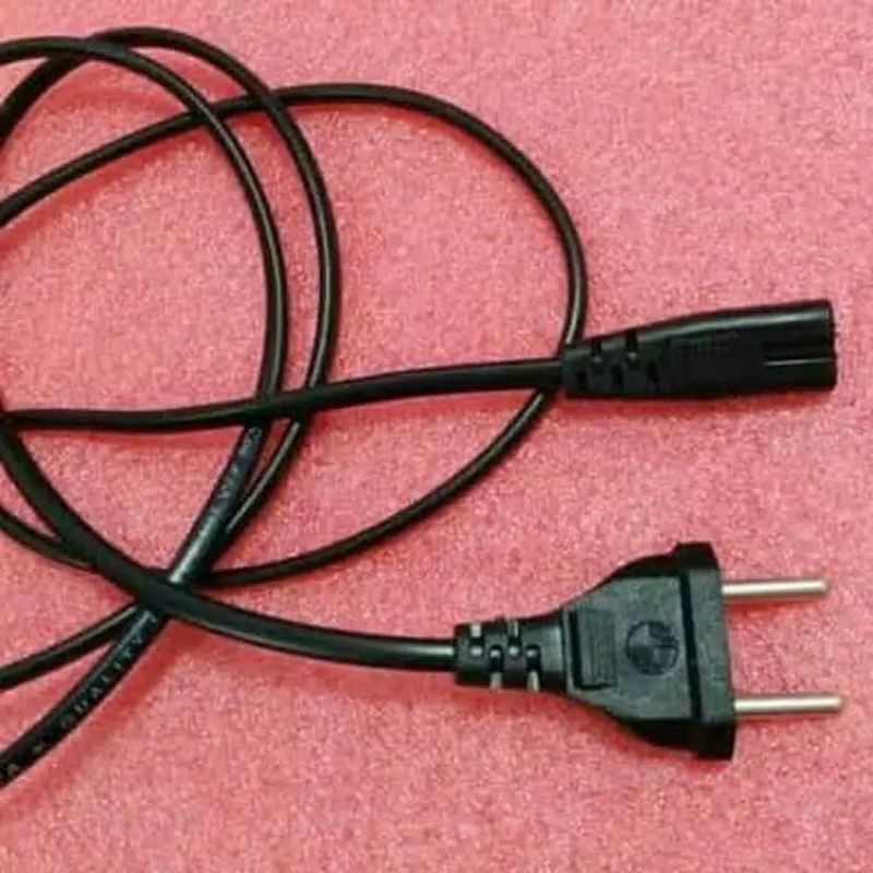 Kabel Power Printer I Kabal Tape / Radio I Sambungan Kabel Cas Laptop atau Netbook I Barang Elektronik I Kabel Dua Lubang I Charge Emergency I Kabel Angka 8 I Kabel Power AC 2 I