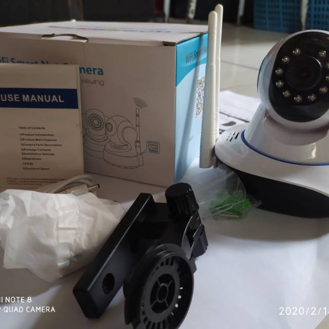 Cctv Wifi Smart Net Camera V380 Microsd