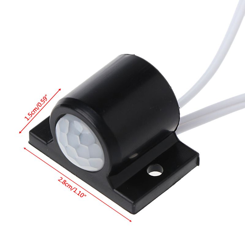 Saklar Aktif Gerak Infrared PIR Otomatis Gro DC12V Untuk Produk Lampu LED