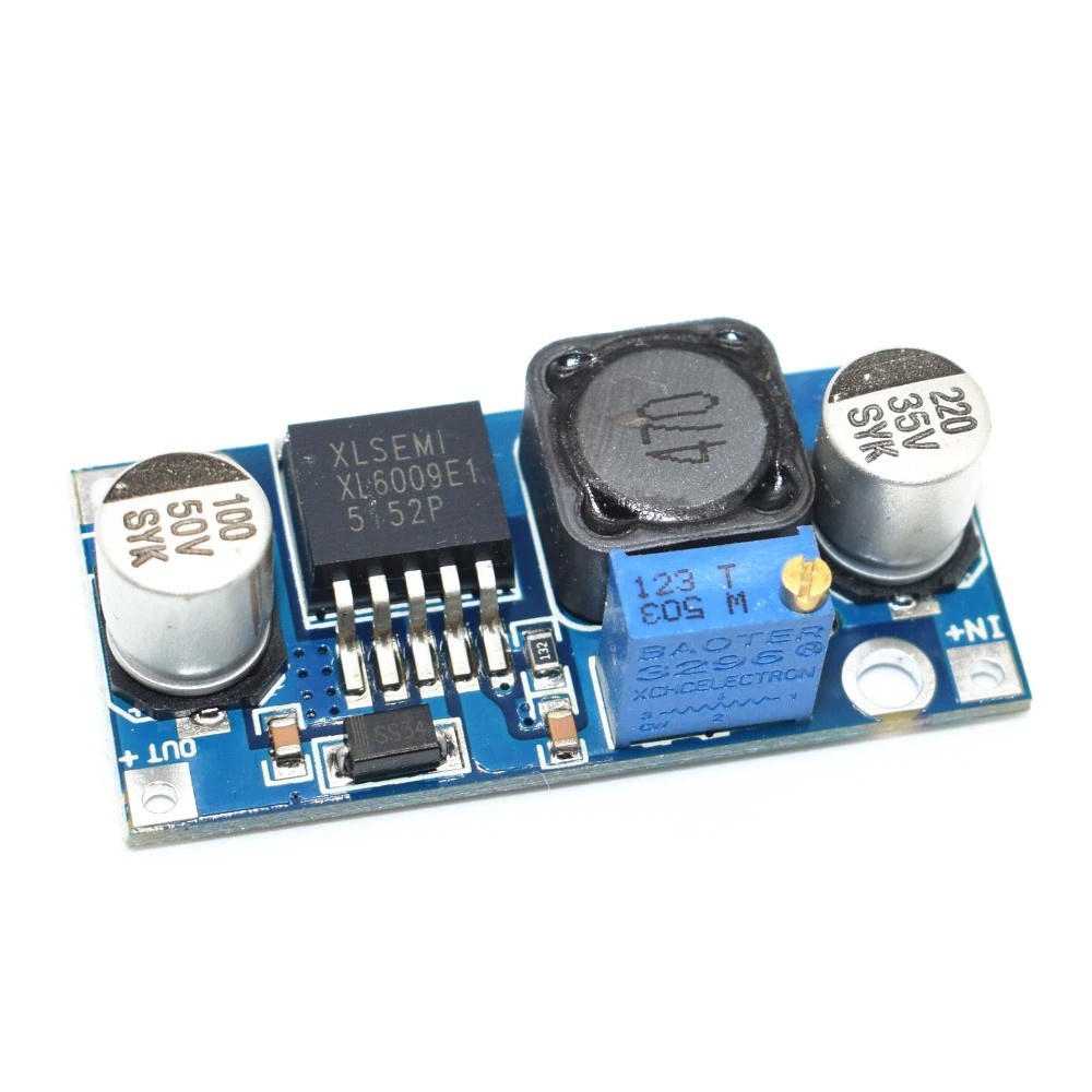 XL6009 Module Power Supply Step Up DC-DC Adjustable 4A XL6009E1
