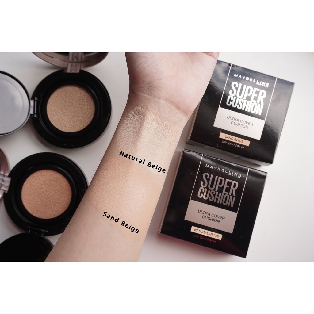 Original BPOM Maybelline Super Cushion Ultra Cover Cushion SPF 50+ / PA +++