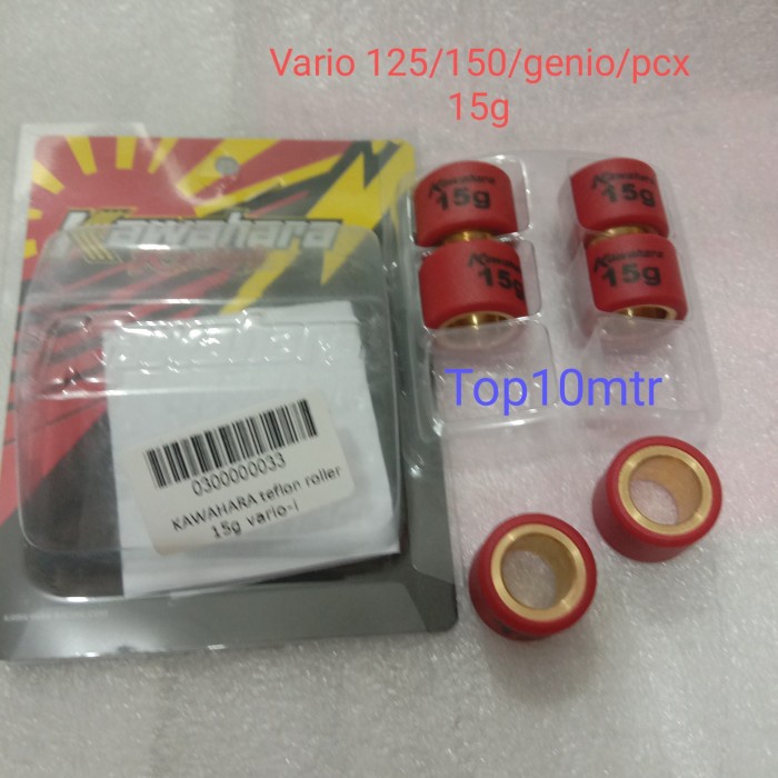Roller kawahara vario 125 / vario 150 / pcx / genio 15 gram
