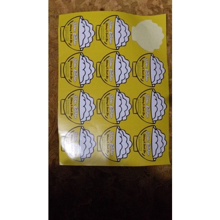 

Jasa cetak stiker Glossy A4