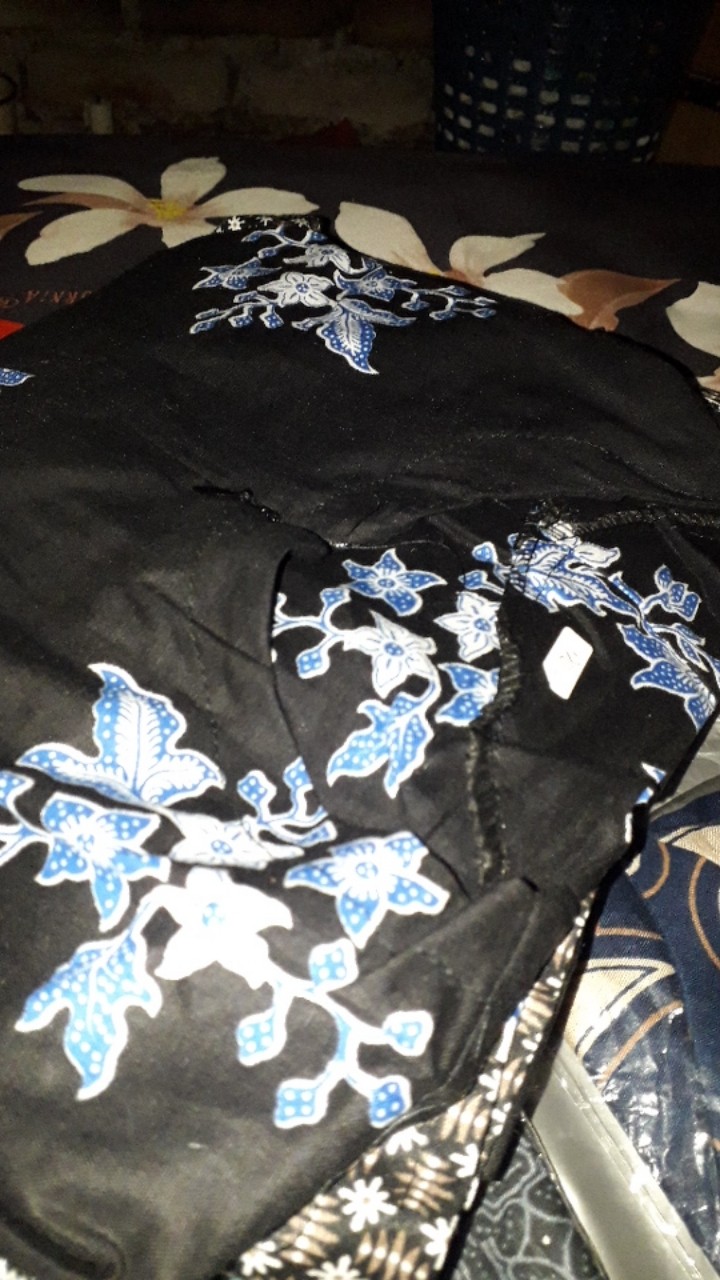 Gamis Batik Kombinasi Manggar Padi Sekar Cantik Kubis Kipas Daun Kupu Nadine Gendis Kawung Termurah