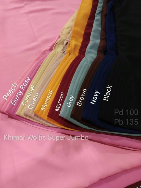 KHIMAR JUMBO WOLPEACH PED ANTEM XXL