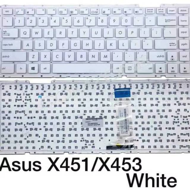 KEYBOARD LAPTOP ASUS X451 X451 X451E X453 X453M D451 D451V D451E D451VE