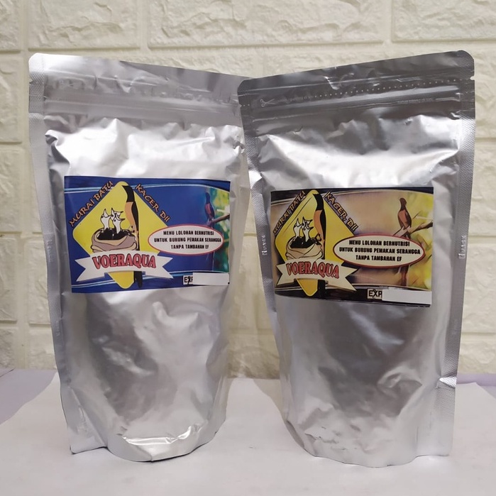 VoerAqua voer lolohan untuk anakan burung murai batu