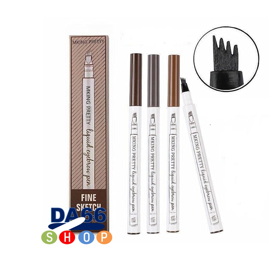 MKP10000 - MKING PRETTYFINE SKECTH LIQUID EYEBROW PEN / PENEBAL ALIS