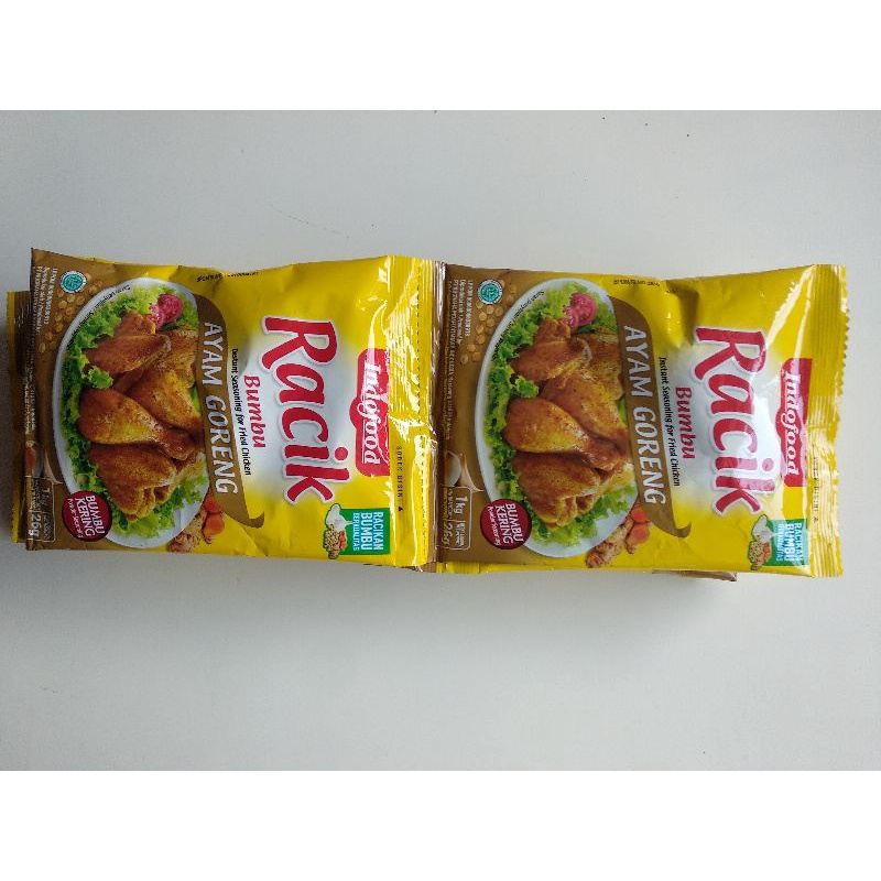 

Bumbu racik ayam goreng 1 renceng isi 10