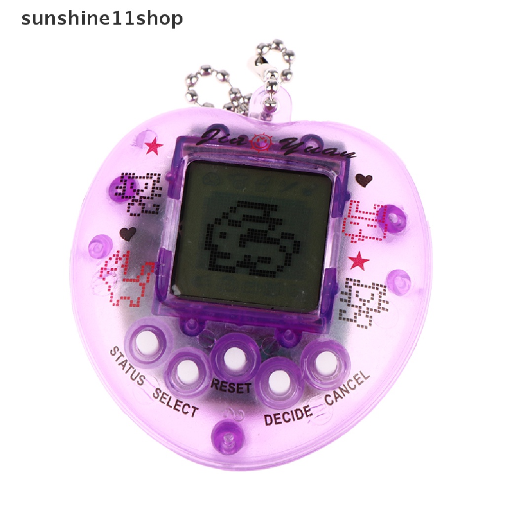 Sho Mainan Tamagotchi Retro 90s Nostalgia 168 Hewan Peliharaan Virtual Cyber ​​Mainan Boneka Stuffed Plush Aneka Bentuk Untuk Anak