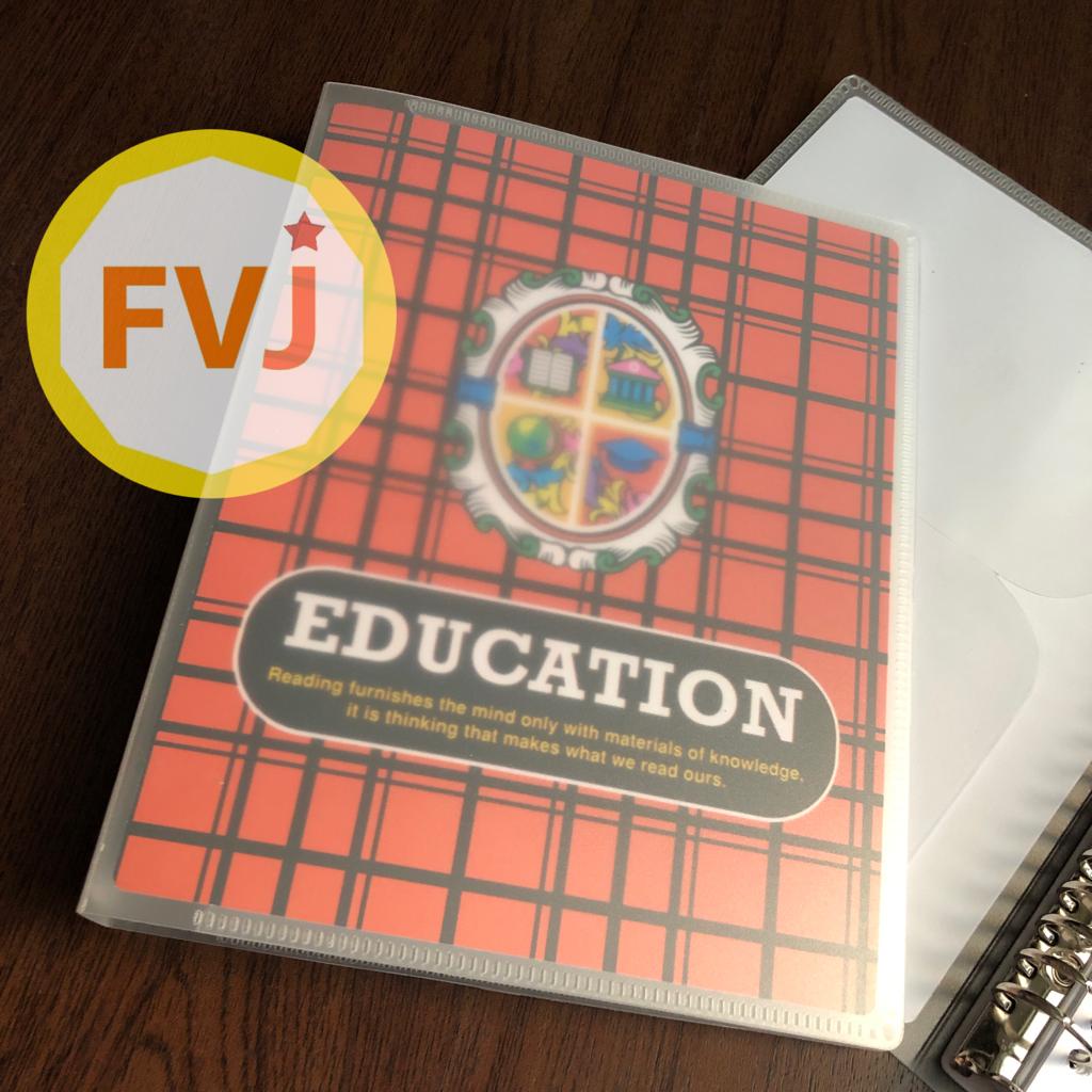 

Map Looseleaf binder note ring A5 Education joyko