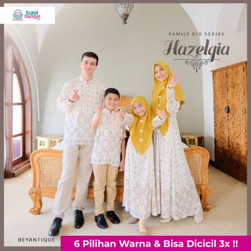 gamis keluarga gamis lebaran gamis hazelgia sarimbit neyna sarimbit keluarga gamis couple famset