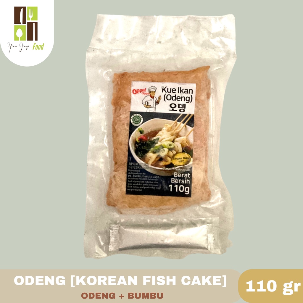 Odeng + Bumbu [Halal] Oden Odeng Korean Fish Cake + BUMBU 110g