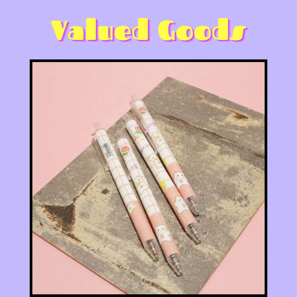 

Pulpen Cetek Beruang Baby Teddy Bear - PINK - pena lucu pen gel bolpoin bulpen warna warni unik alat tulis hadiah anak sekolah & kantor stationery cute karakter kartun - VALUED GOODS (VG)