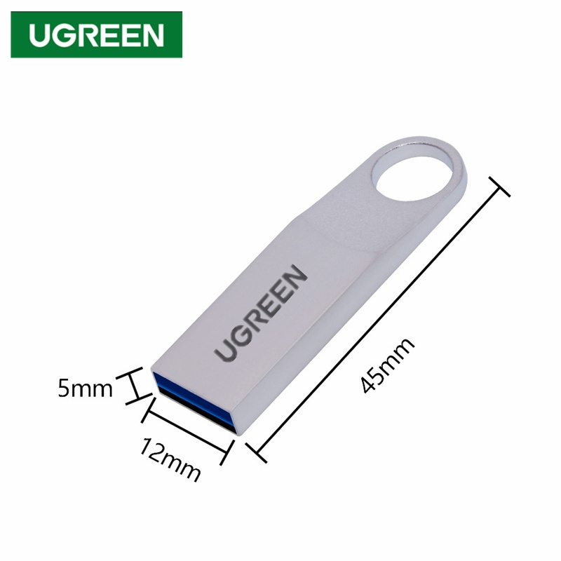 Ugreen Flash Disk USB 3.0 Kapasitas 2TB Bahan Metal Anti Air