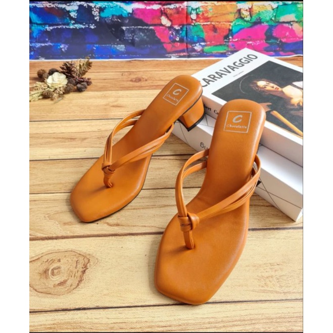 ABBUSHOES RY 09 hak tahu jepit tessa 5cm