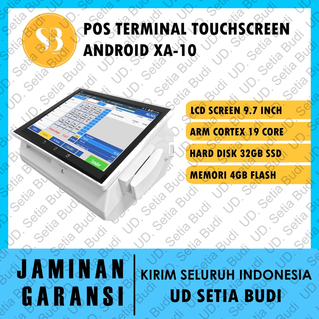 Mesin Kasir Touchscreen Android Posndroid XA 10 / XA-10