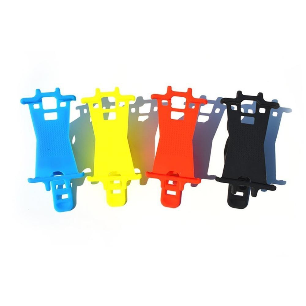 BISA COD SHOOT Holder Smartphone Sepeda Bicycle Mount Universal Silicone - B04 - Multi-Color