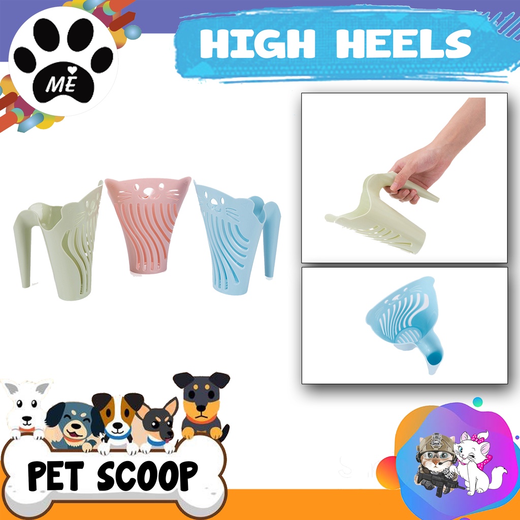 Pet Scoop &quot;HIGH HEELS&quot; Serokan Pasir Kucing