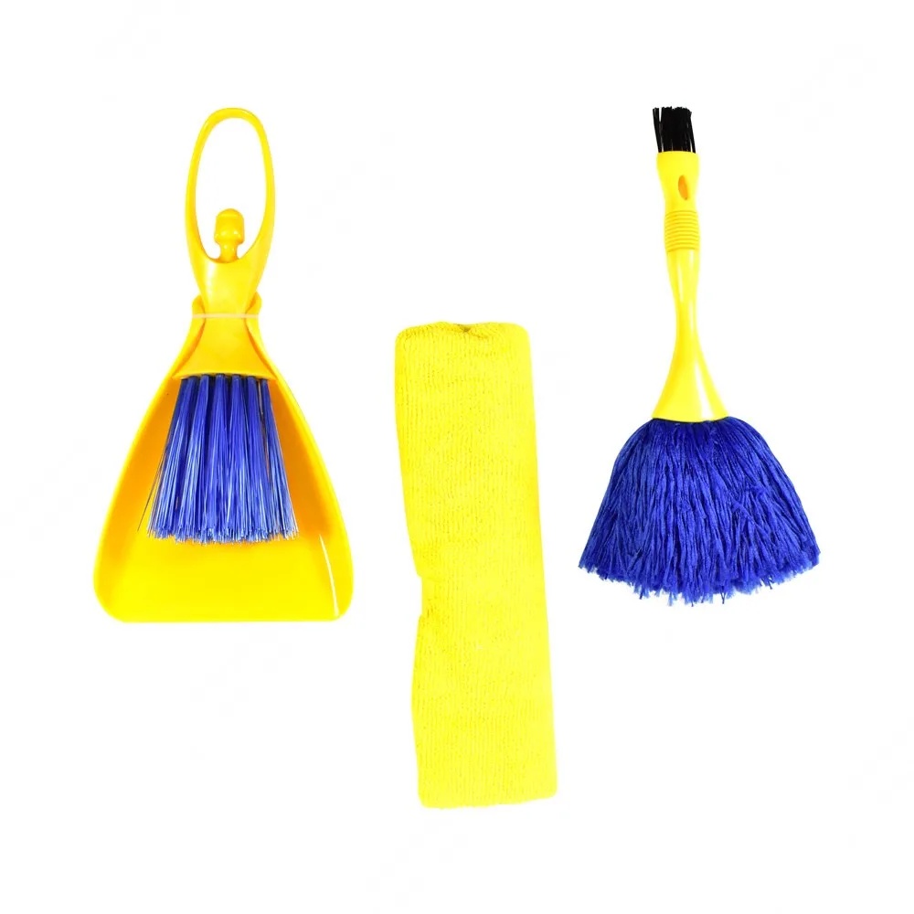 ACE Proclean Set Sikat Pembersih Interior Mobil 3 Pcs